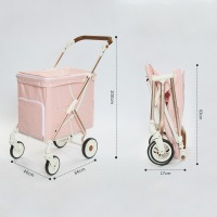 Multi-detail design pet stroller