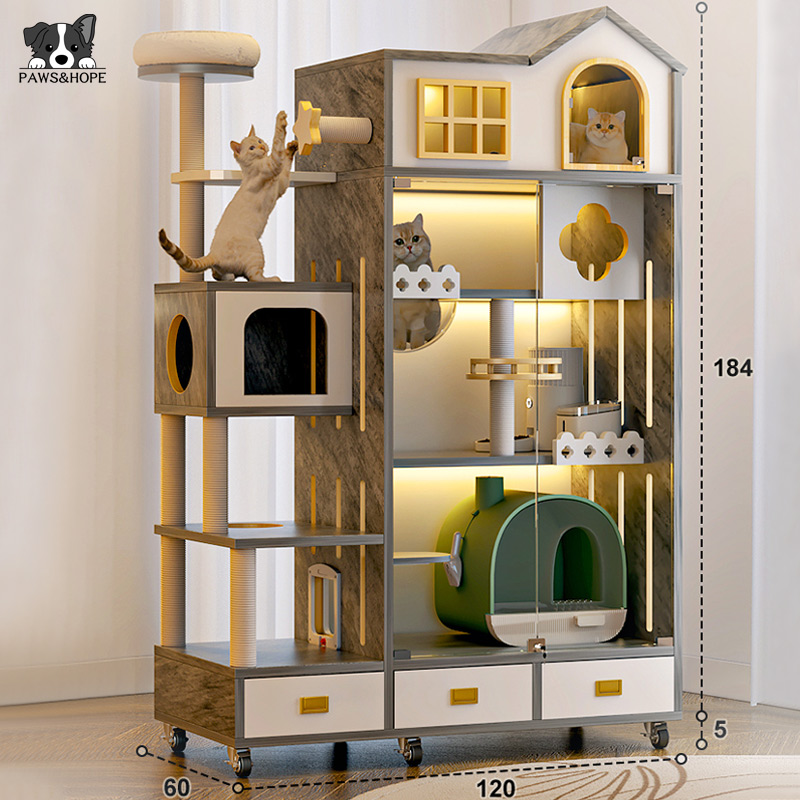 New Design Indoor Cat Climbing Frame Cat House