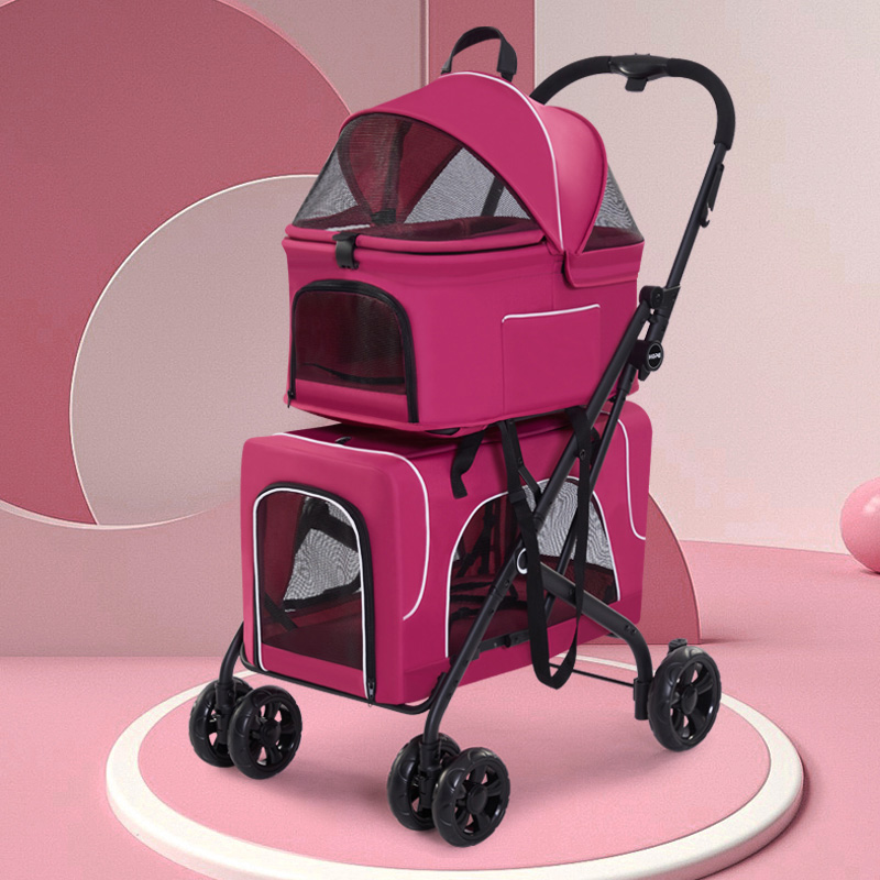 Enhancing Pet Travel Experience with a Double Pet Stroller