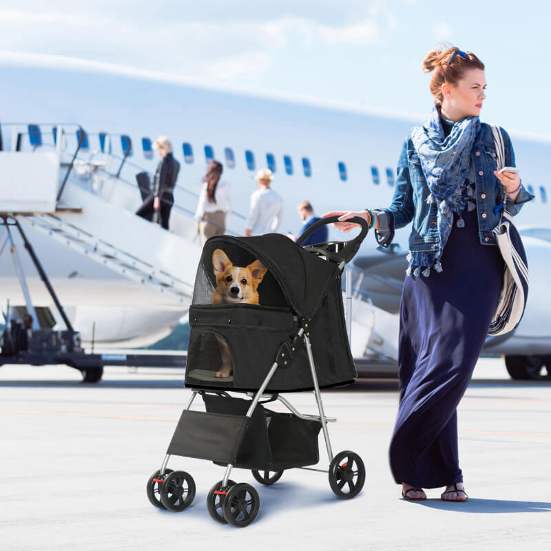 Can You Use a Pet Stroller in Airports?